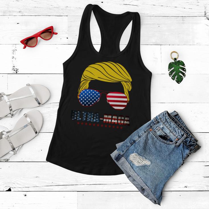 Ultra Maga Usa Maga Make America Great Again Women Flowy Tank