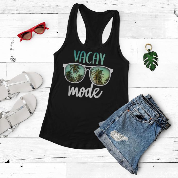 Vacay Mode Cute Vacation Summer Cruise Getaway Women Flowy Tank