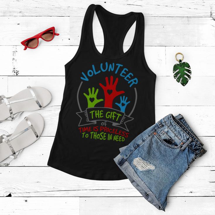 Volunteer - The Of Time Is Priceless 54 Trending Shirt Women Flowy Tank