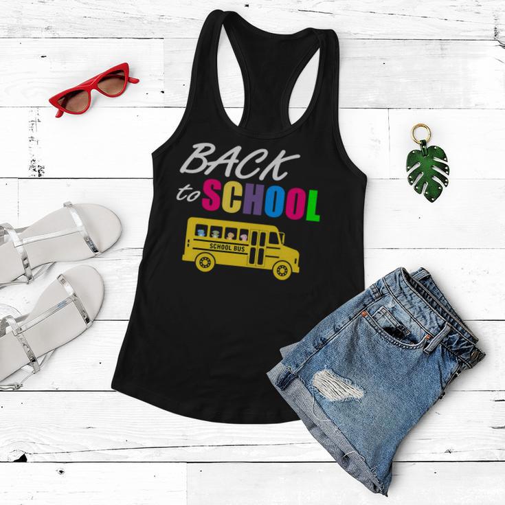 Welcome Back To School Here I Come 487 Shirt Women Flowy Tank