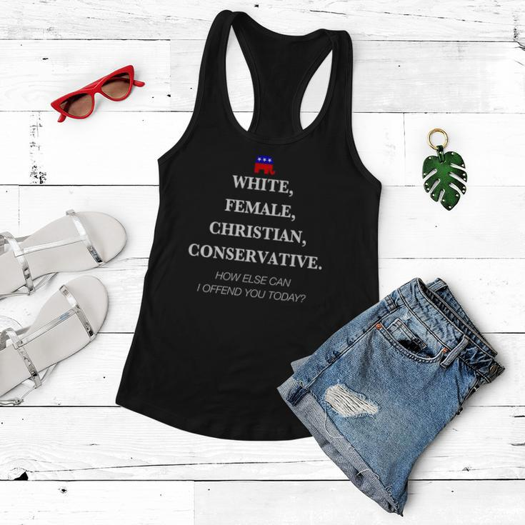 White Female Christian Conservative Republican Women Women Flowy Tank