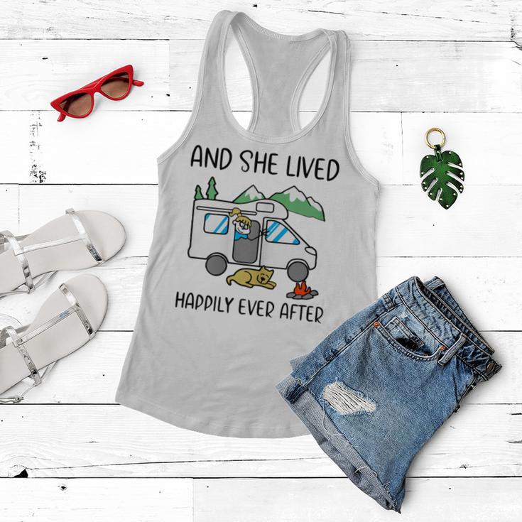 And She Lived Happily Ever After Women Flowy Tank