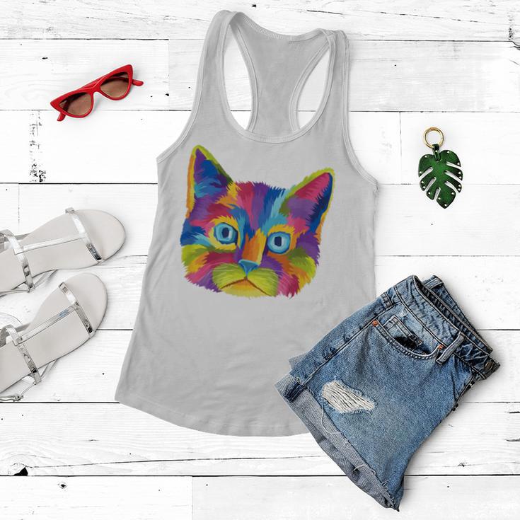 Cat Got Your Soul Women Flowy Tank