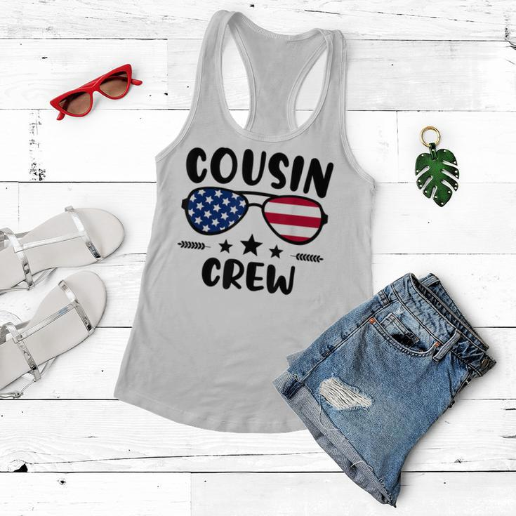 Cousin Crew 4Th Of July Patriotic American Family Matching V7 Women Flowy Tank