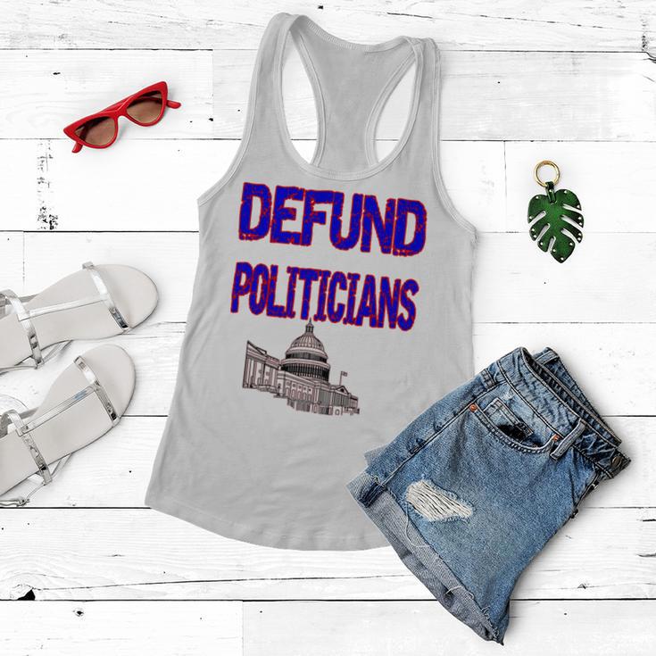 Defund Politicians Women Flowy Tank