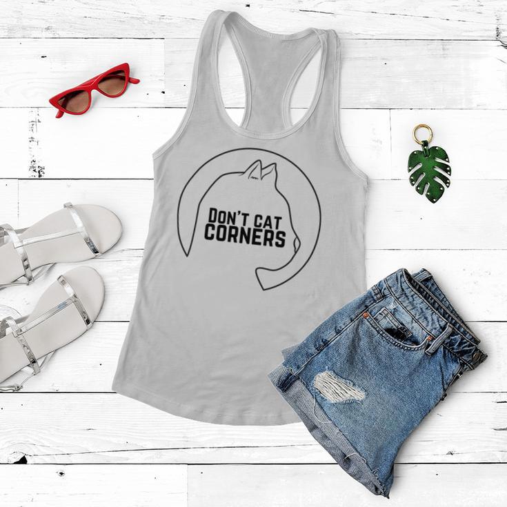 Dont Cat Corners Women Flowy Tank