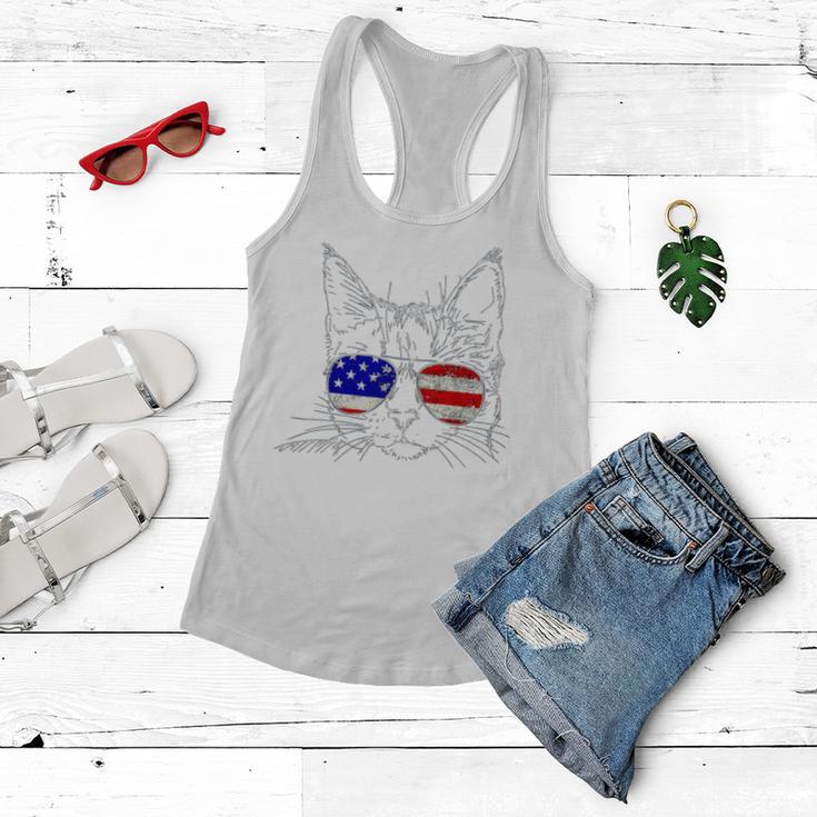 Funny Cat V2 Women Flowy Tank