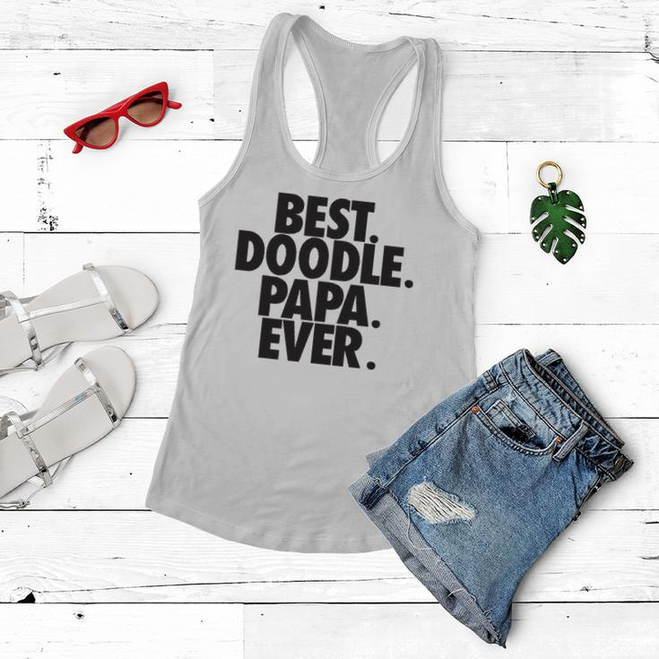 Goldendoodle Papa Best Doodle Papa Ever Dog Lover Gift Women Flowy Tank