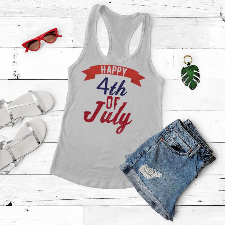 Happy 4Th Of July Independence Day V2 Women Flowy Tank