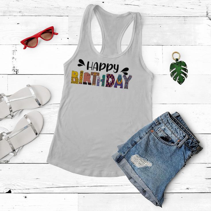 Happy Birthday V2 Women Flowy Tank