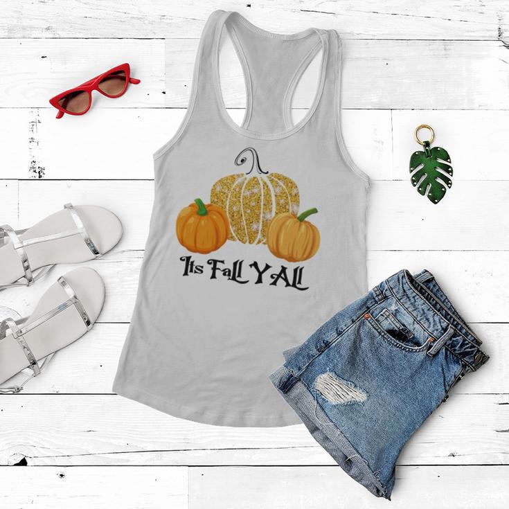 Happy Fall Yall Its Fall Yall Leopard Print Pump V2 Women Flowy Tank