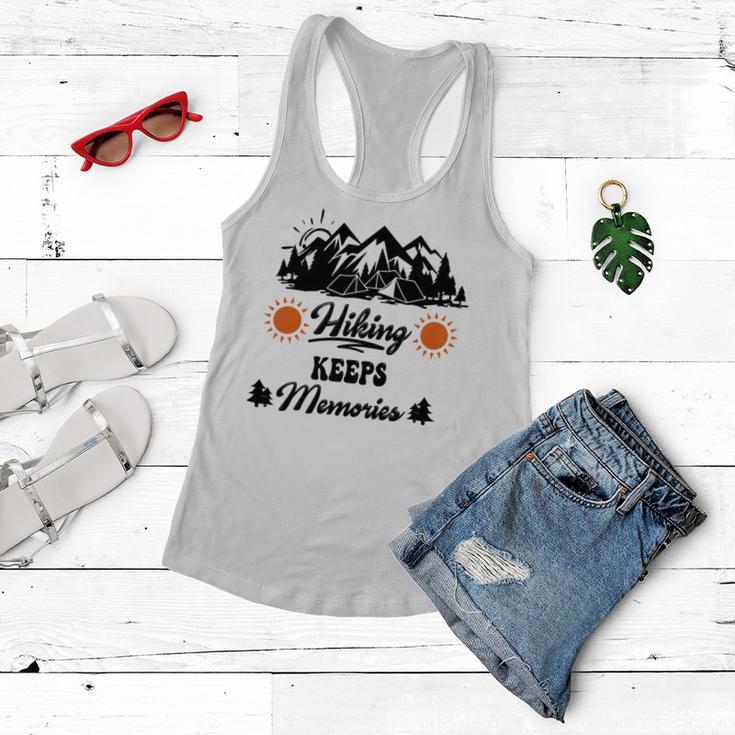 Hiking Keeps Memories V2 Women Flowy Tank