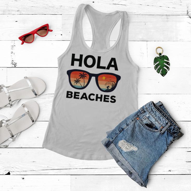 Hola Beaches Funny V2 Women Flowy Tank