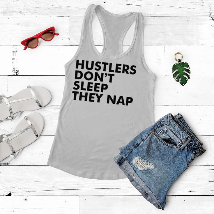 Hustlers Dont Sleep They Nap V2 Women Flowy Tank