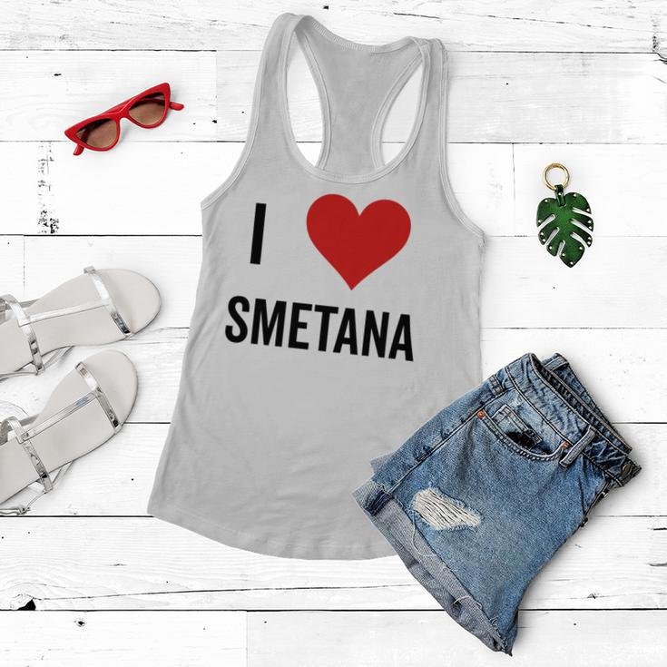 I Heart Smetana The Smetana Man I Love Smetana Women Flowy Tank