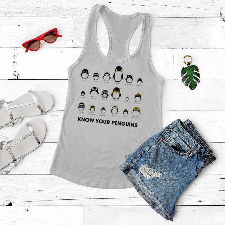 Know Your Penguins Women Flowy Tank