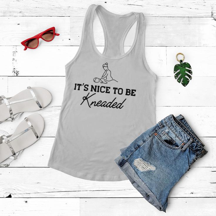 Massage Therapy - Its Nice To Be Kneaded B Women Flowy Tank