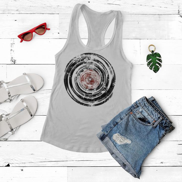 Old Vinyl Records Urban Grunge Women Flowy Tank