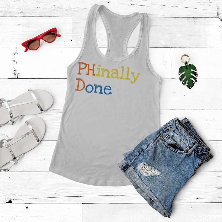 Phinally Done Women Flowy Tank