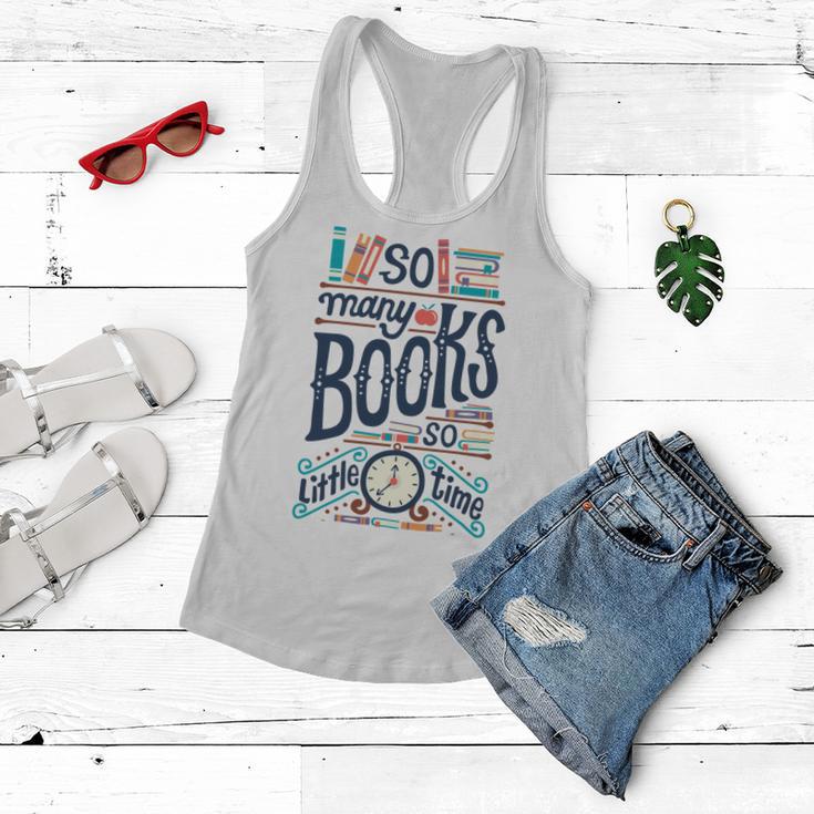 So Many Books So Little Time 230 Trending Shirt Women Flowy Tank