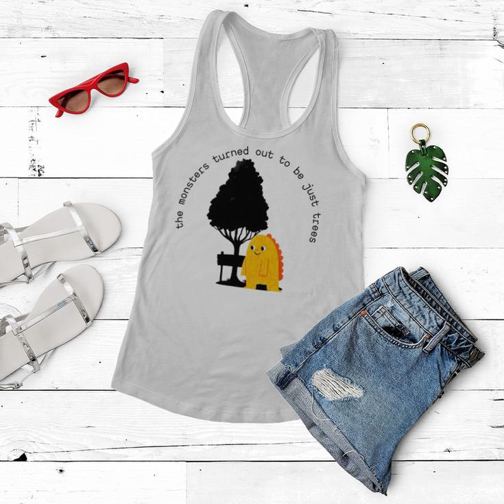 The Monsters Turned Out To Be Just Trees Cute Monster Women Flowy Tank