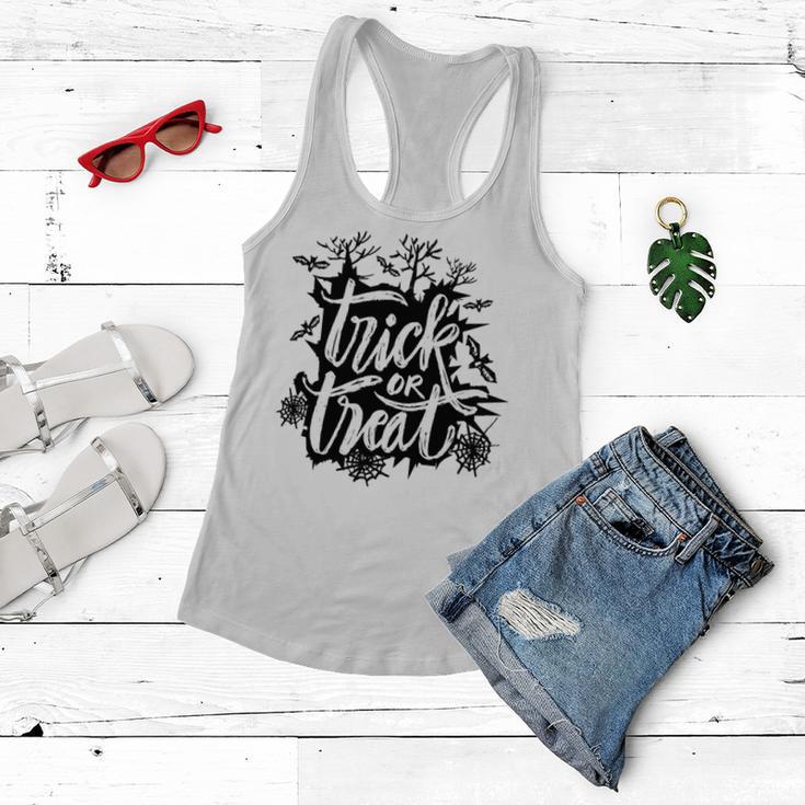 Trick Or Treat Halloween 155 Shirt Women Flowy Tank