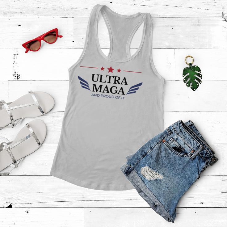 Ultra Maga And Proud Of It V16 Women Flowy Tank