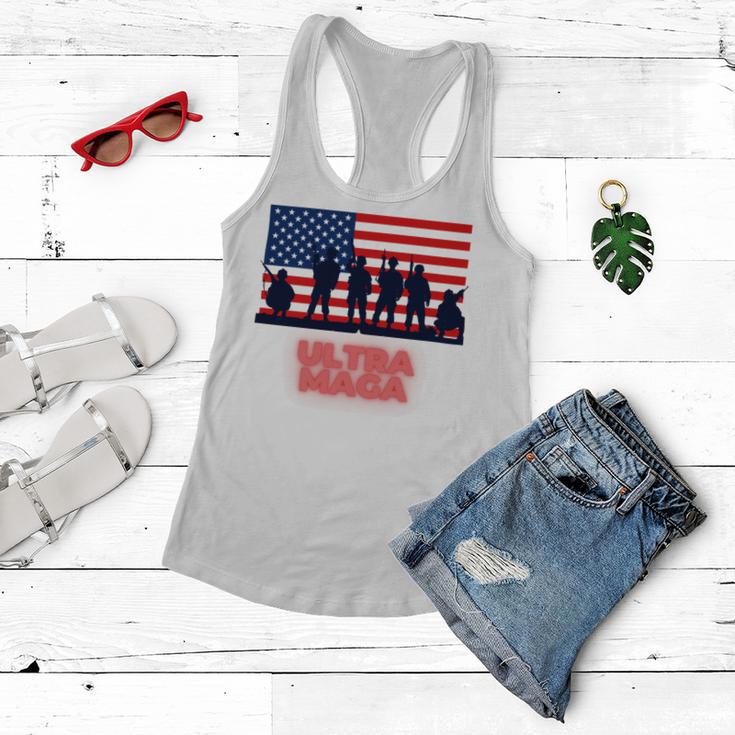 Ultra Maga And Proud Of It V21 Women Flowy Tank