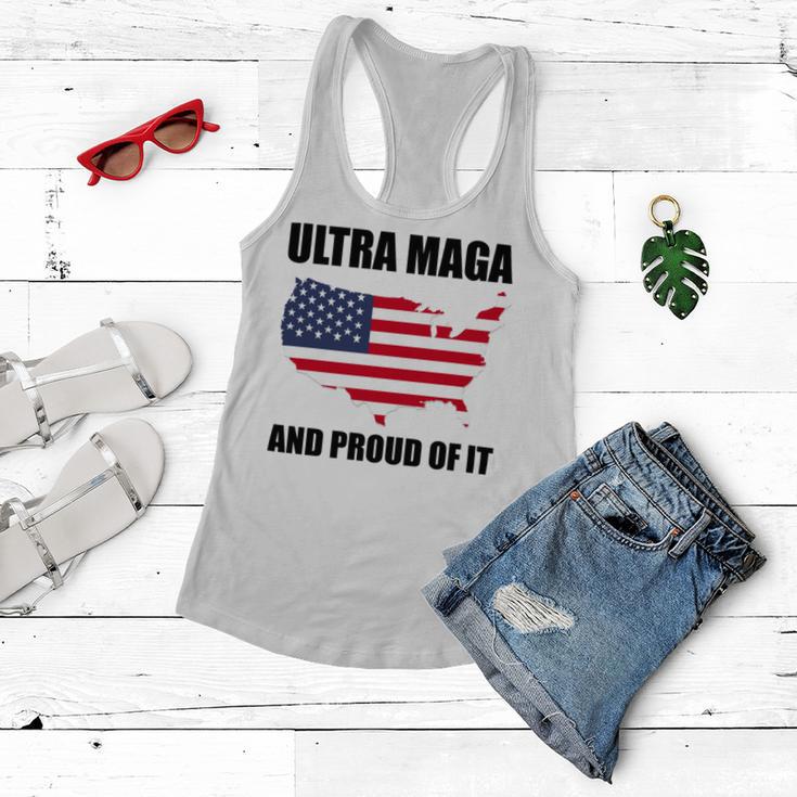 Ultra Maga And Proud Of It V6 Women Flowy Tank