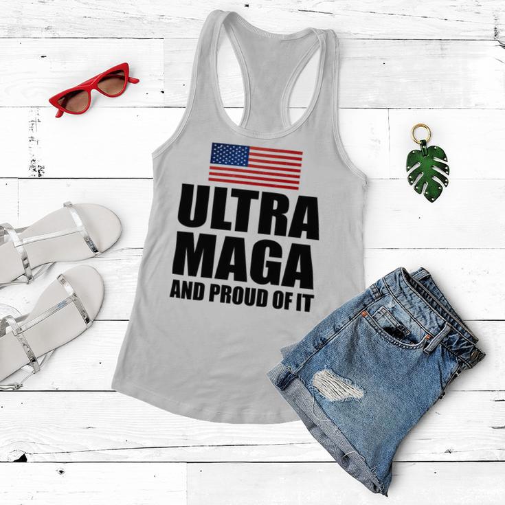 Ultra Maga And Proud Of It V8 Women Flowy Tank