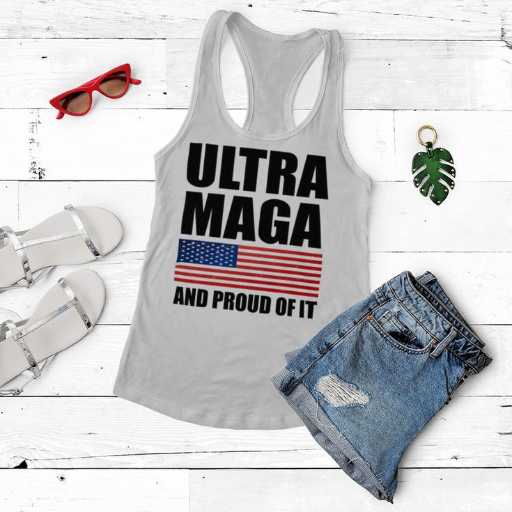 Ultra Maga And Proud Of It V9 Women Flowy Tank