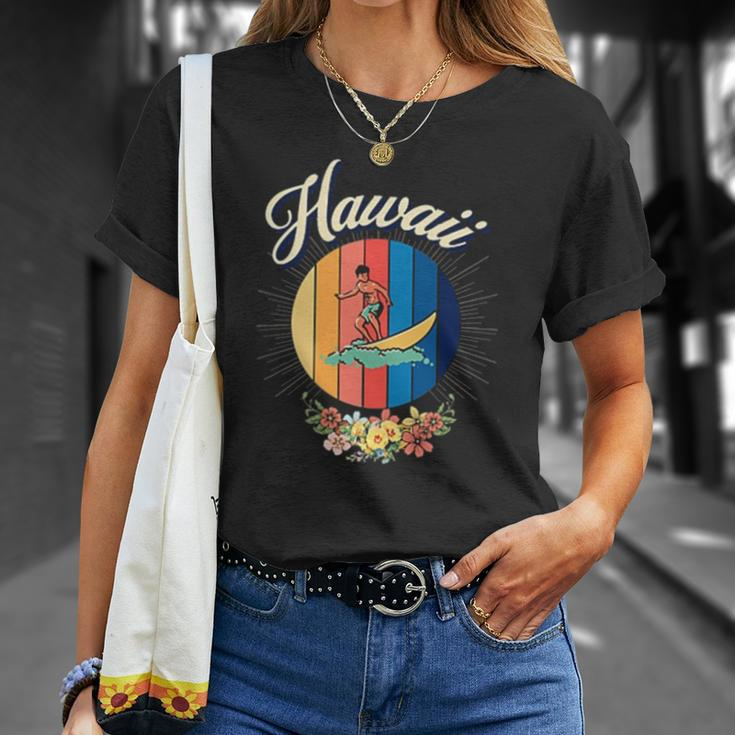 Alexi Ricci Hawaii Surf Man Unisex T-Shirt Gifts for Her