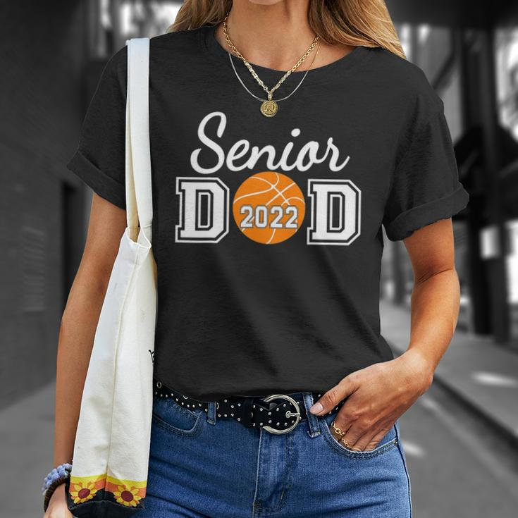 Basketball Senior Dad Class Of 2022 Senior Daddy Unisex T-Shirt Gifts for Her