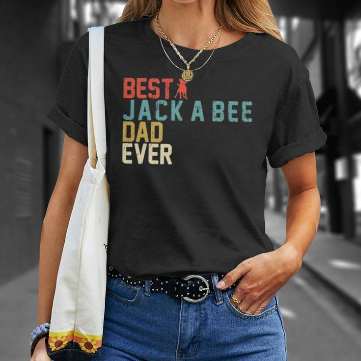 Best Jack-A-Bee Dad Ever Retro Vintage Unisex T-Shirt Gifts for Her