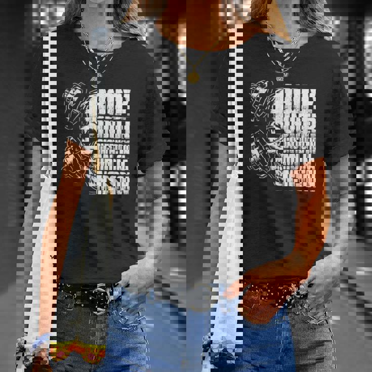Body Under Construction Mind On A Mission Fitness Lovers Unisex T-Shirt Gifts for Her