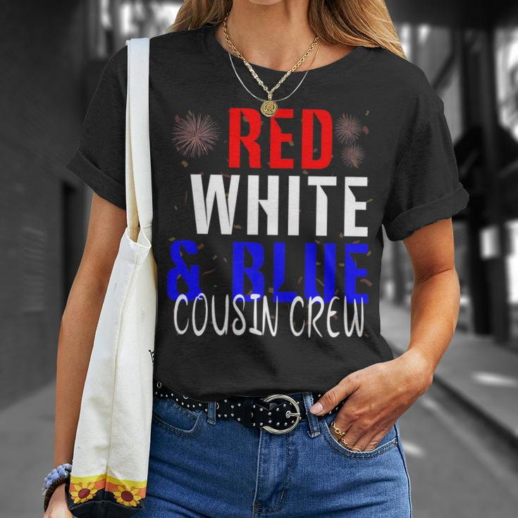 Cousin Crew 4Th Of July Funny Family Vacation Group Unisex T-Shirt Gifts for Her