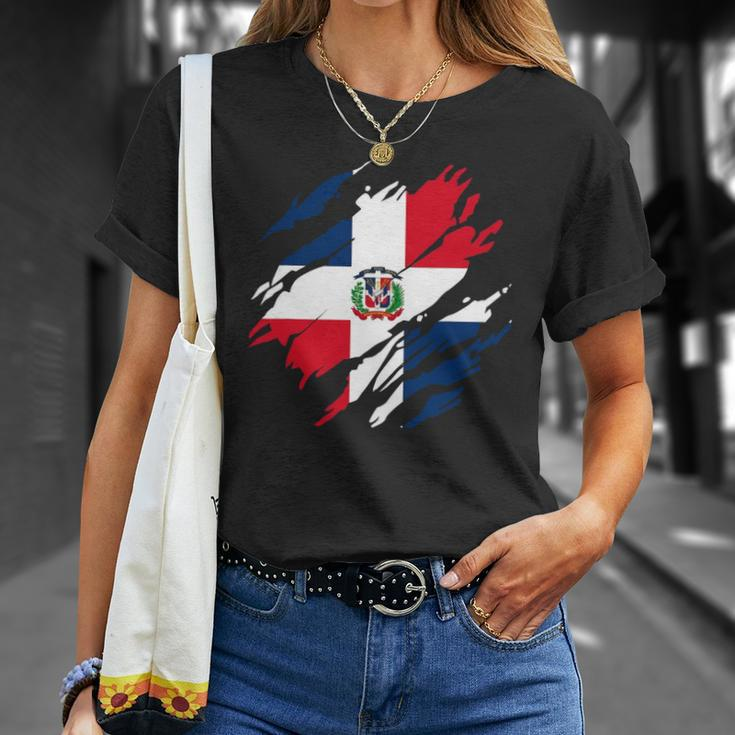 Dominican Flag Dominican Republic Gift Unisex T-Shirt Gifts for Her