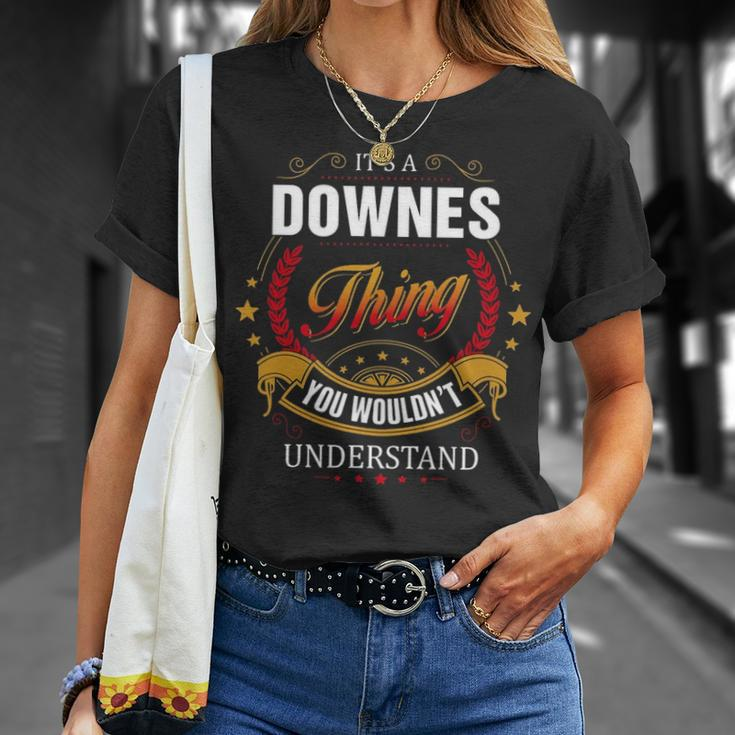Downes Shirt Family Crest DownesShirt Downes Clothing Downes Tshirt Downes Tshirt For The Downes T-Shirt Gifts for Her