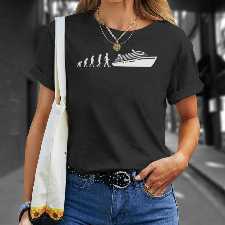 Evolution Cruise Crusing Ship Gift Unisex T-Shirt Gifts for Her