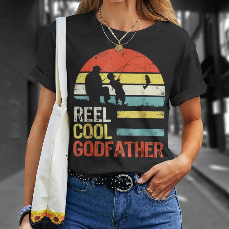 Fishing Reel Cool Godfather V3 Unisex T-Shirt Gifts for Her