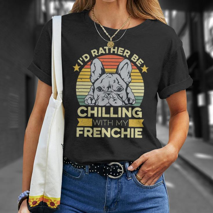 Frenchie For A French Bulldog Owner Unisex T-Shirt Gifts for Her