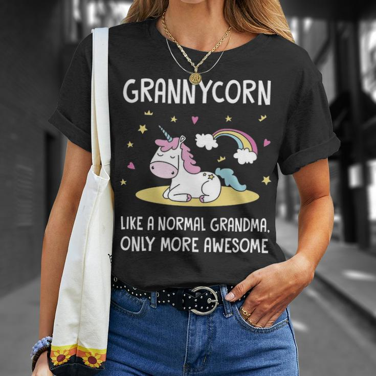 Granny Grandma Granny Unicorn T-Shirt Gifts for Her