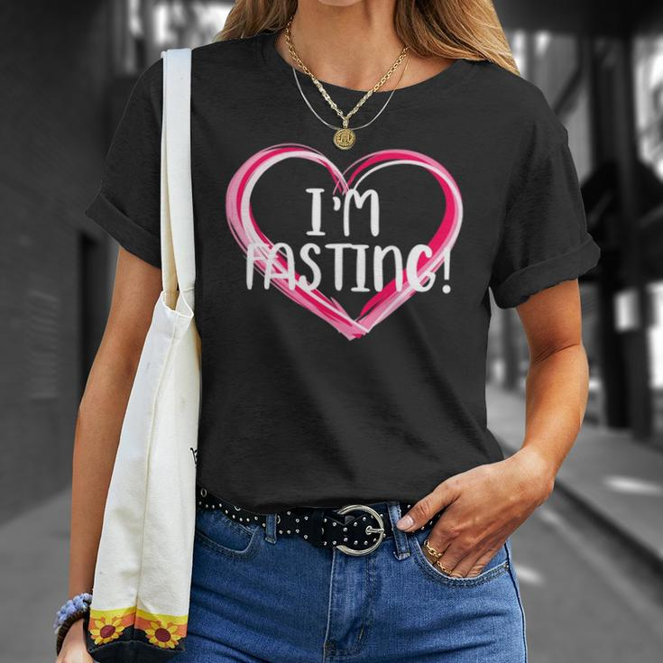 Intermittent Fasting - Im Fasting Unisex T-Shirt Gifts for Her