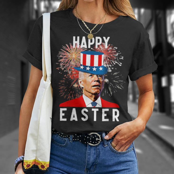 Joe Biden Happy Easter For Funny 4Th Of July Unisex T-Shirt Gifts for Her