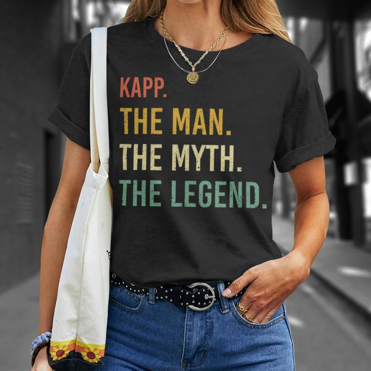 Kapp Name Shirt Kapp Family Name Unisex T-Shirt Gifts for Her