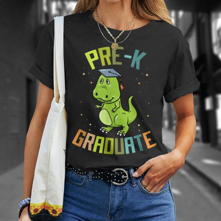 Kids Preschool Graduation Gift Preschooler Dinosaur Pre-K Unisex T-Shirt Gifts for Her