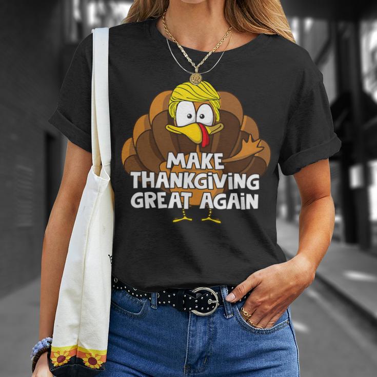 Make Thanksgiving Great Again 908 Shirt Unisex T-Shirt Gifts for Her