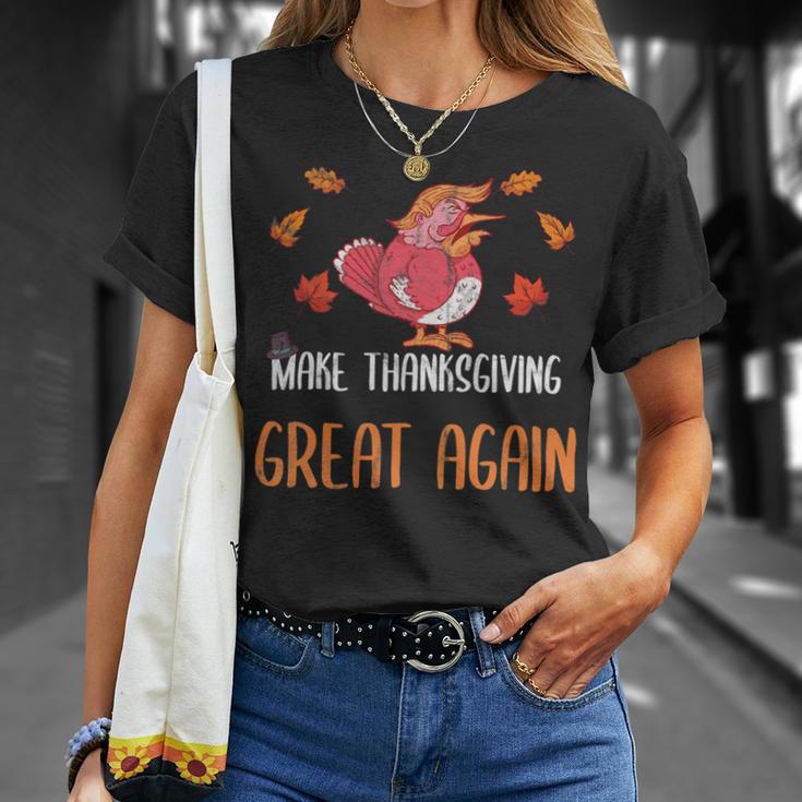 Make Thanksgiving Great Again Funny 5 Shirt Unisex T-Shirt Gifts for Her