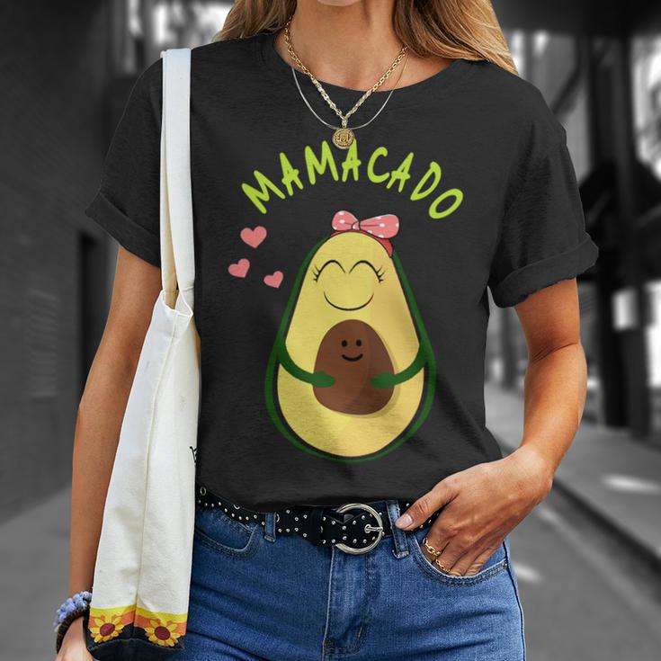 Mamacado Cute Avocado Pregnant Mom 502 Shirt Unisex T-Shirt Gifts for Her