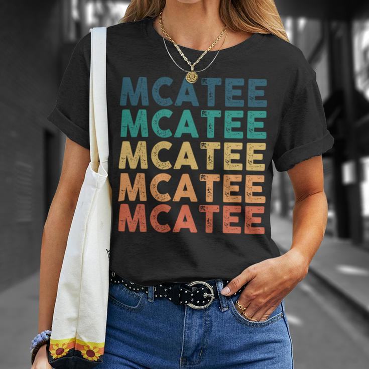 Mcatee Name Shirt Mcatee Family Name Unisex T-Shirt Gifts for Her